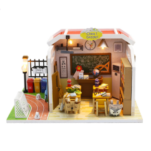 Doll House Graduation Season Birthday Gift Doll House Diy Cabin for Children Adult