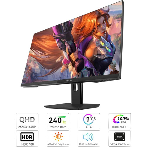 Prechen ゲーミングモニター240Hz Amazon.co.jp: Prechen 24 