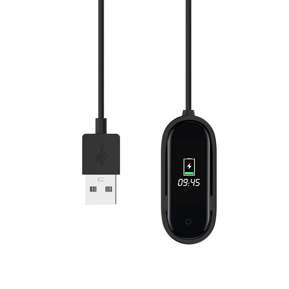 20Cm 1M Charging Cable Watch Cable For Xiaomi Miband 4 Non Original Black 6900054666228
