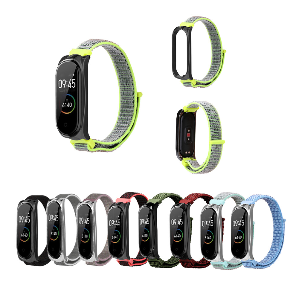 Colorful Nylon Watch Band Watch Strap Replacement For Xiaomi Miband 4 Not,Specified 9480663448073