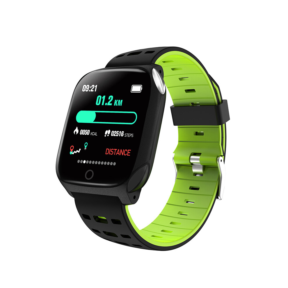 Bakeey F16 Ecg+Ppg Heart Rate Blood Pressure Oxygen Monitor Weather Push Dymanic Ui 1.3Inch Color Screen Weight Smart Watch Light 6900057821792