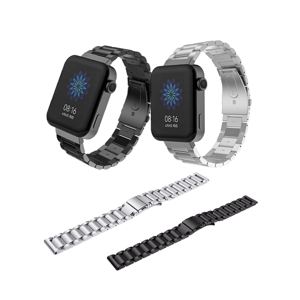 Stainless Steel Watch Band Watch Strap For Xiaomi Watch Silver 640206973533
