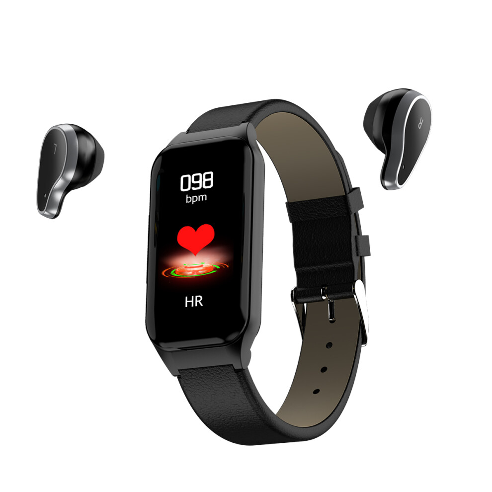 Bakeey L818 Bt5.0 Intelligent Noise Reduction Wireless Earphone Wristband Heart Rate Blood Pressure Monitor Smart Watch 6900062486214