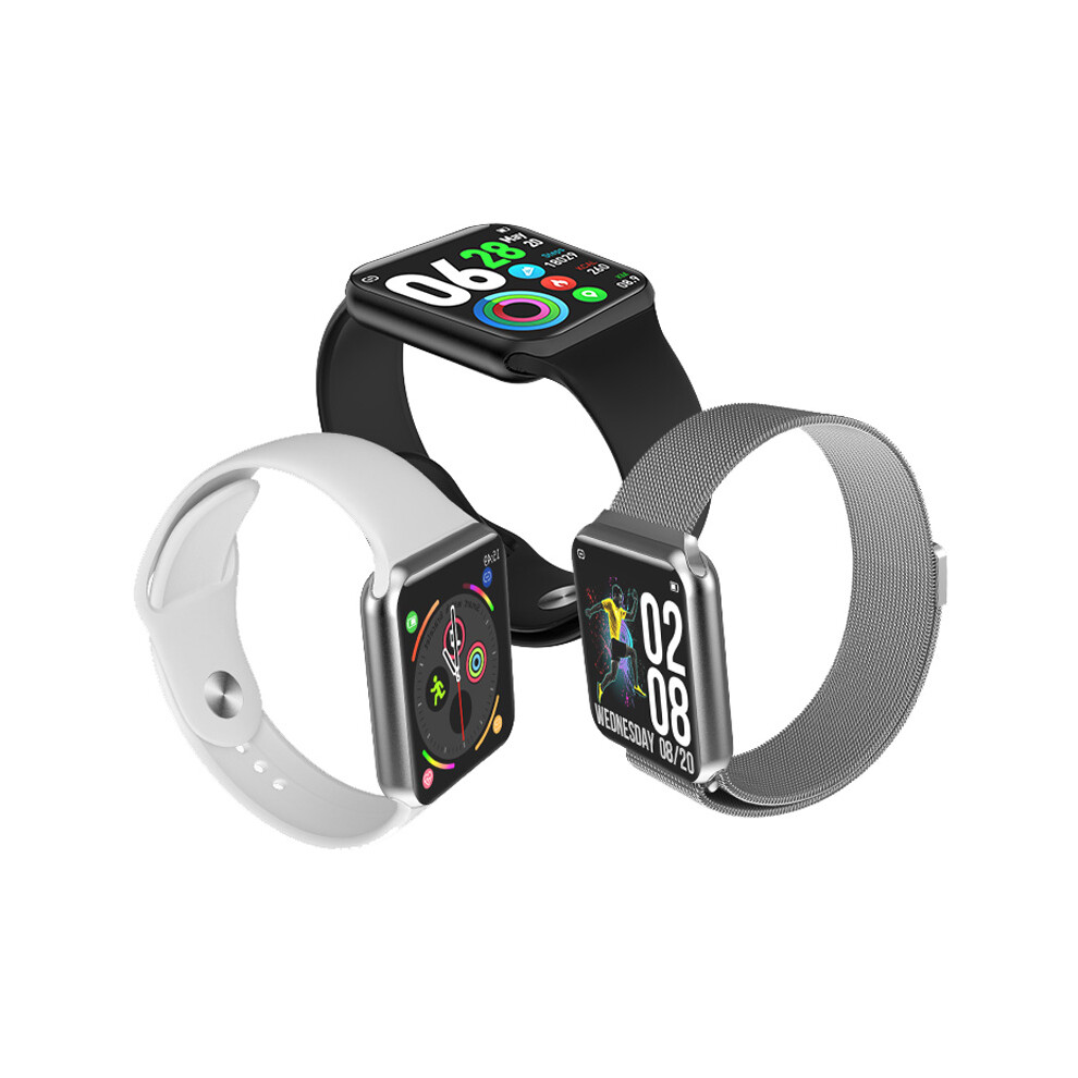 Bakeey Gw08 Full Screen Touch Heart Rate Blood Pressure Oxygen Monitor Ip68 Custom Dial Smart Watch 617748528019