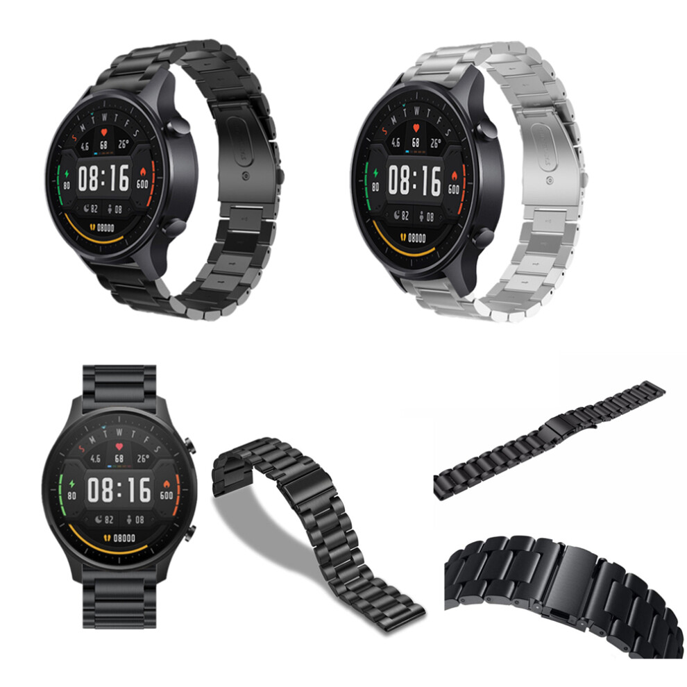 22Mm Full Stainless Steel Watch Band Watch Strap For Xiaomi Watch Color Silver 715939955535