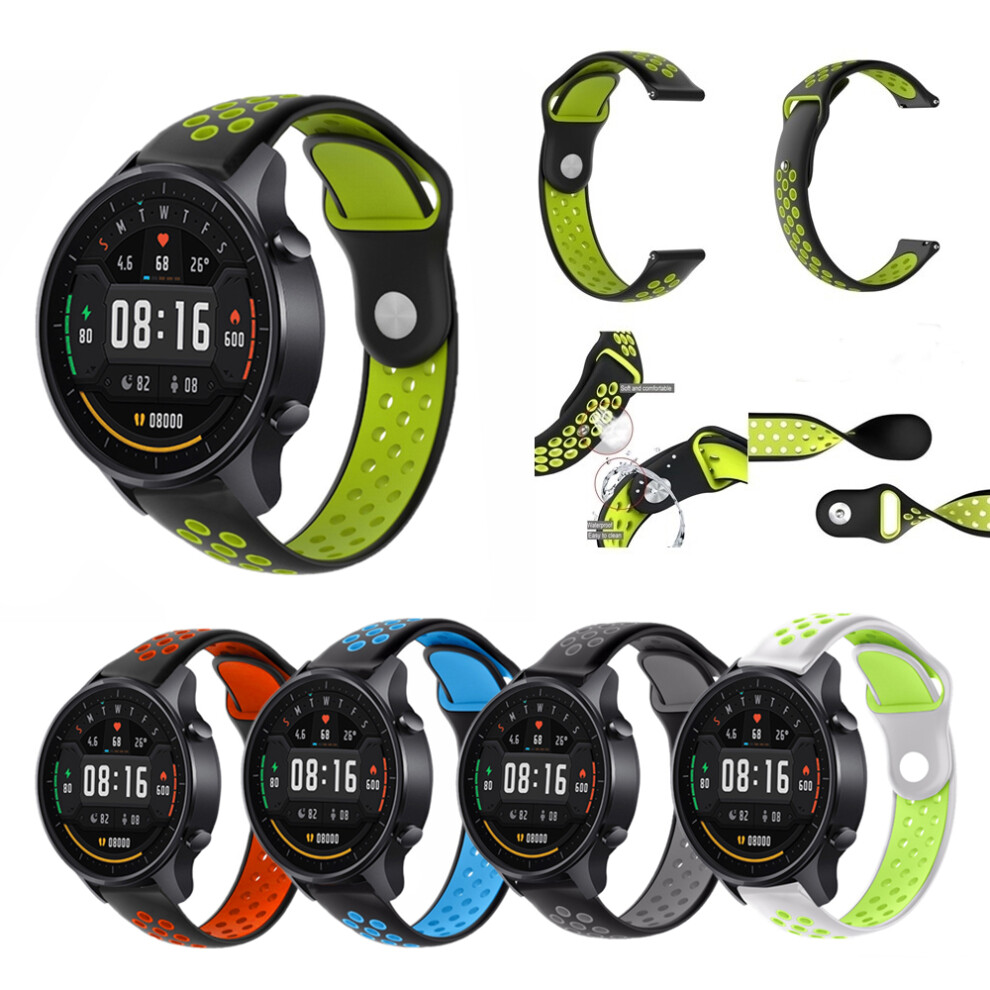 Bakeey 22Mm Stomata Silicone Smart Watch Band For Xiaomi Watch Color Non Original Not,Specified 6900072400583