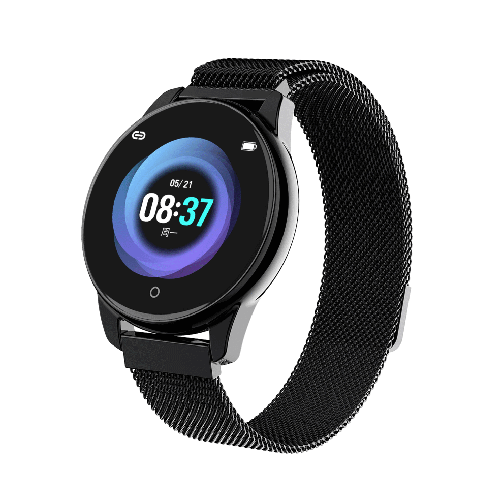 Bakeey 1.3 Inch Ips Screen Wristband Heart Rate Blood Pressure Monitor Multi Sport Modes Camera Control Smart Watch 787852033775