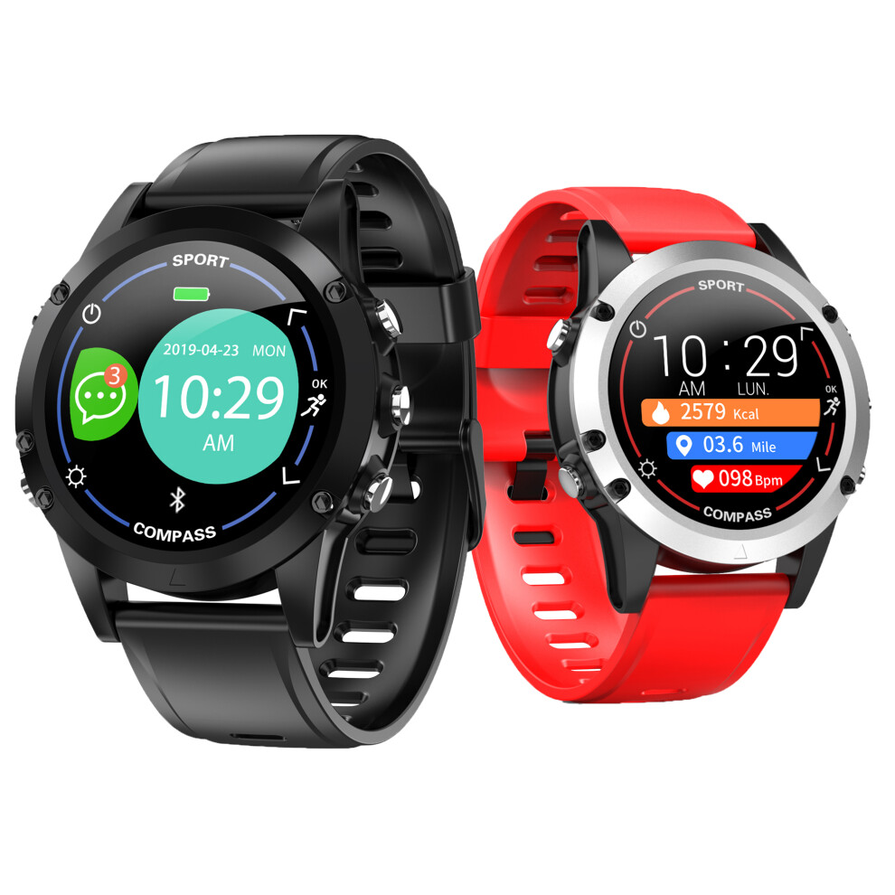 [Bluetooth 5.0]Bakeey X5 Ip68 Wristband Heart Rate Blood Pressure Monitor Compass Function Long Standby Smart Watch 6900064944057