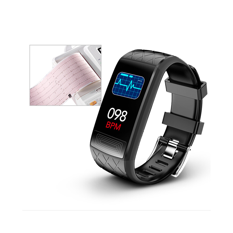 [Hrv Index]Bakeey V3e Ecg+Ppg Heart Rate Blood Pressure Spo2 Monitor Lorentz Diagram Gps Route Track Usb Charging Smart Watch 6900071973514