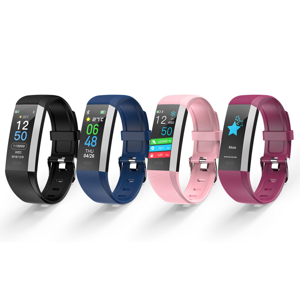 Bakeey S03 Temperature Tracker Full Touch Smart Watch Dial Change Weather Display Heart Rate Monitor Wristband 6900068983021