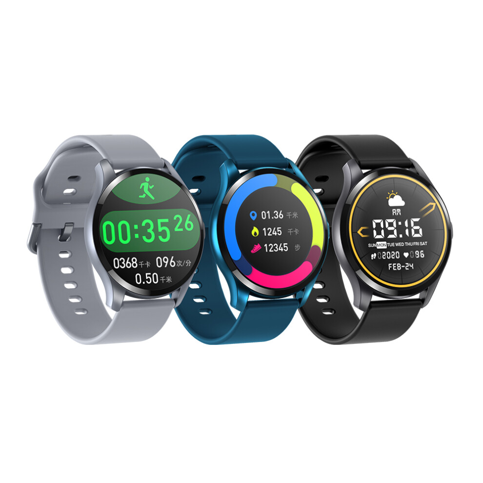 Bakeey T88 Body Temperature Tracker Multi Dial Switch 320X320 Pixels Wristband Blood Pressure Oxygen Monitor Weather Forecast Smart Watch 6900074274540