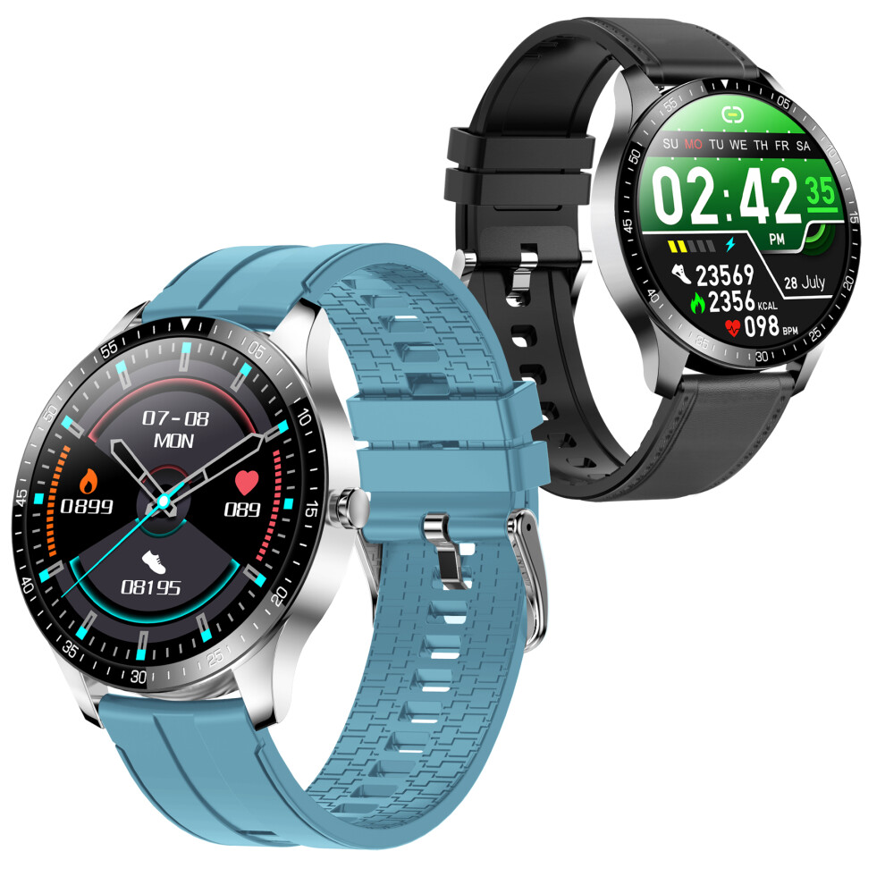 [Bluetooth 5.0]Senbono S80 Full Touch Hd Screen Heart Rate Blood Pressure Monitor 30 Days Standby Multiple Watch Face Ip68 Waterproof Ultra Thin Smar 6900074958266