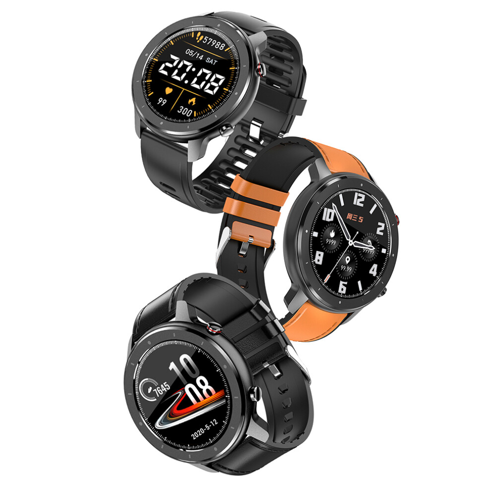 [Bluetooth Call] Bakeey T30 Phone Call Tws Headset Connection Heart Rate Blood Pressure Oxygen Monitor Music Player 128Mb Memory Smart Watch 6900076653732