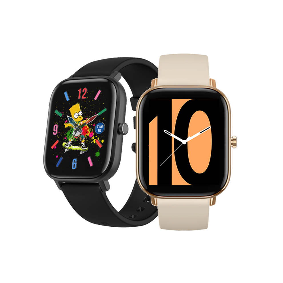 [Bluetooth Call]Bakeey Gts 1.68 Inch 320*360Px Full Touch Screen Breathe Training Heart Rate Blood Pressure Monitor Four Ui Menu Customized Dial Mult 918852738425