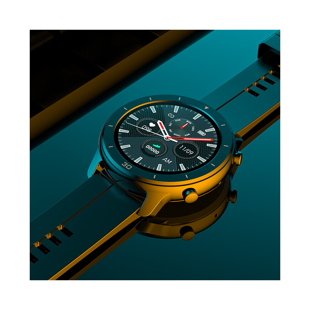 [Bluetooth Call]Bakeey M18 Full Touch Heart Rate Blood Oxygen Monitor Dual Ui Menu Idle Display Multi Language Smart Watch 918852734403