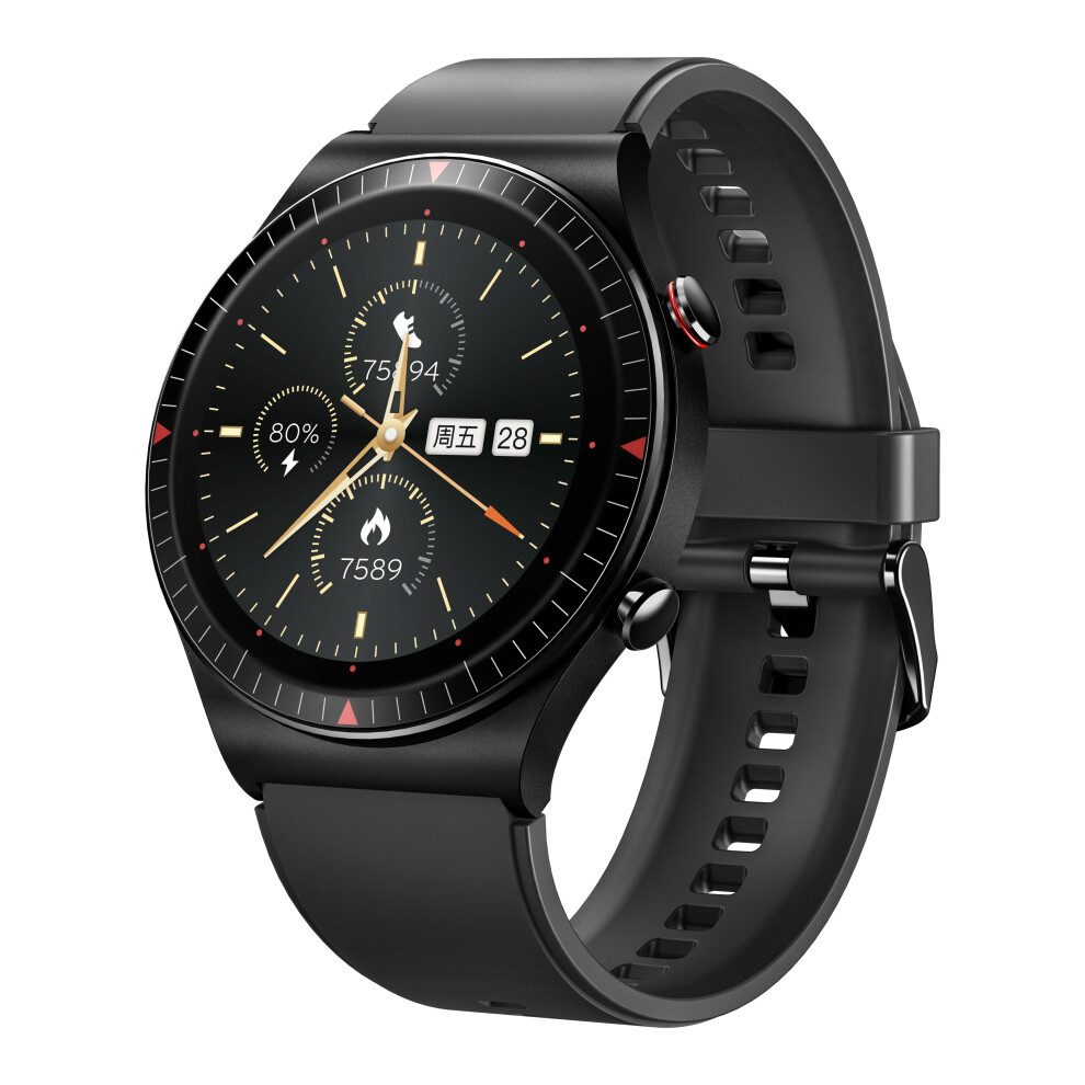 [Local Music Playback] Bakeey T7 1.28 Inch Screen Bt5.0 Bluetooth Calling Heart Rate Blood Pressure Oxygen Measurement Multiple Dials 260Mah Large Ba 6900082947115