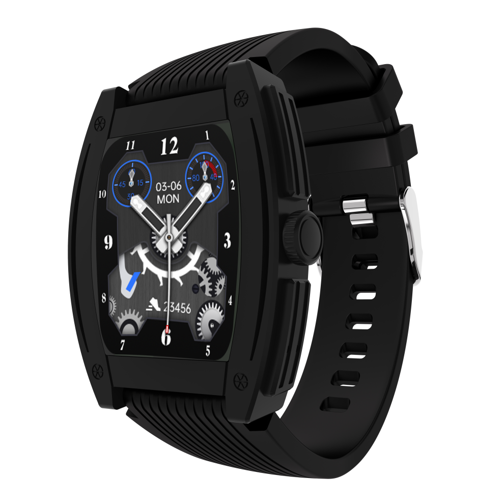 Bakeey N72 1.57 Inch Full Touch Screen Spo2 Heart Rate Blood Pressure Blood Oxygen Monitor 65 Days Standby Ip67 Waterproof Smart Watch 6900089231347
