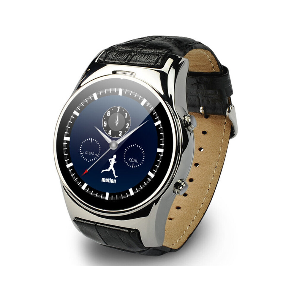 Lw03 1.3 Inch Touch Screen Heart Rate Monitor Sedentary Reminder Pedometer 370Mah Smart Watch 791772149218