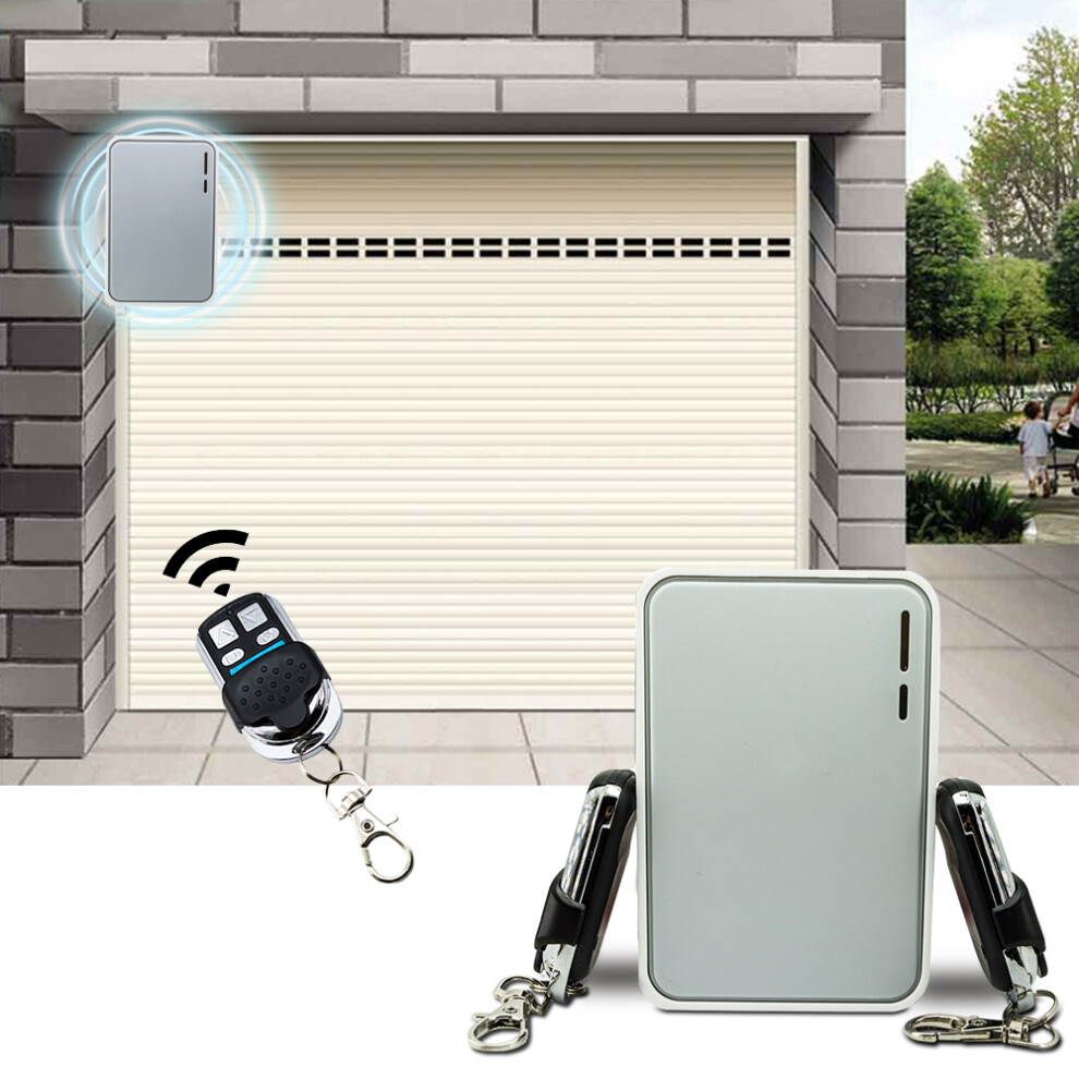 Bakeey Universal Rolling Shutter Tubular Motor Controller Wireless Garage Gate Remote Electric Door Remote Control Rf433mhz Receiver Emitter 5742607144057