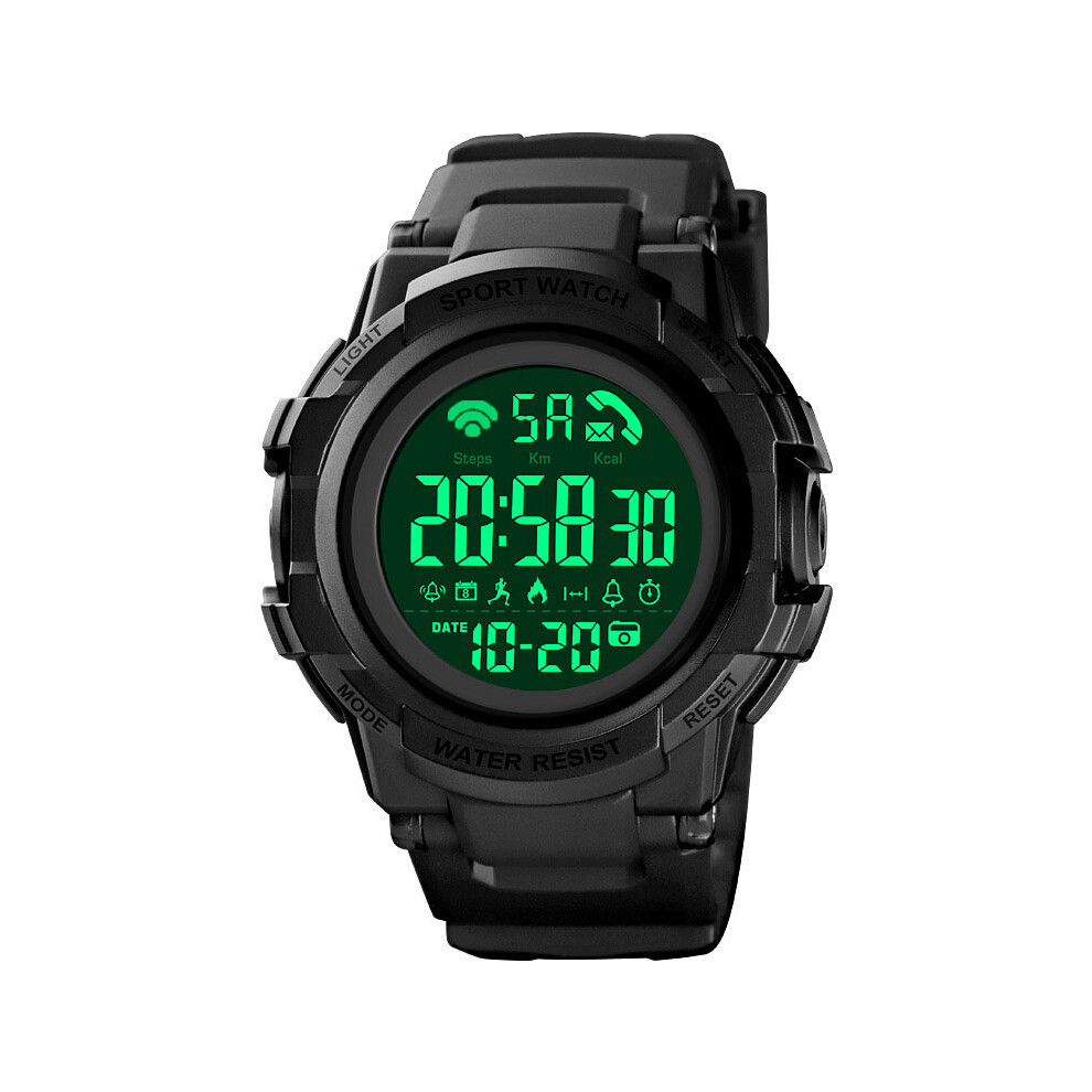 Skmei 1501 5Atm Waterproof Dgital Smart Watch Luminous Chronograph Calendar Pedometer Sports Watch 6906140469582
