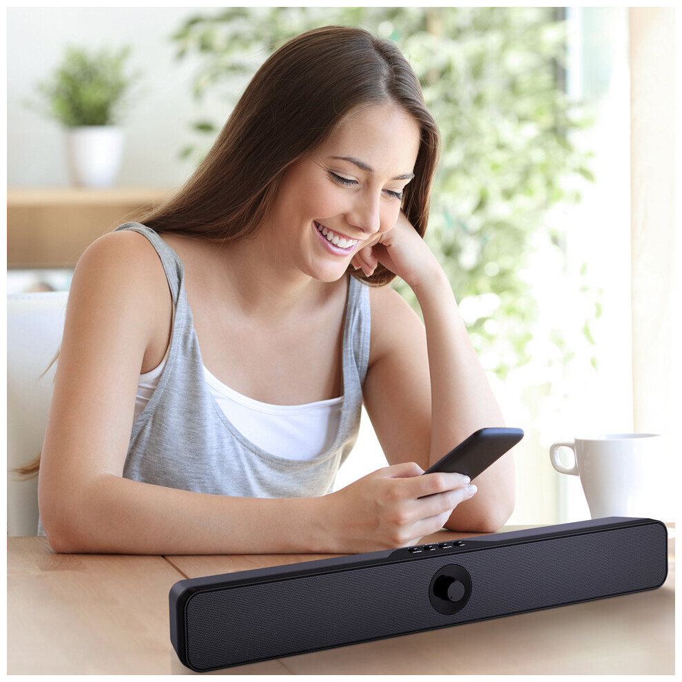 Doss 1388 Mini Sound Bar Wireless Bluetooth 5.0 Computer Speaker Subwoofer Stereo 8W X2 Soundbar Powerful And Clear Loudspeaker Speakers 710954607209