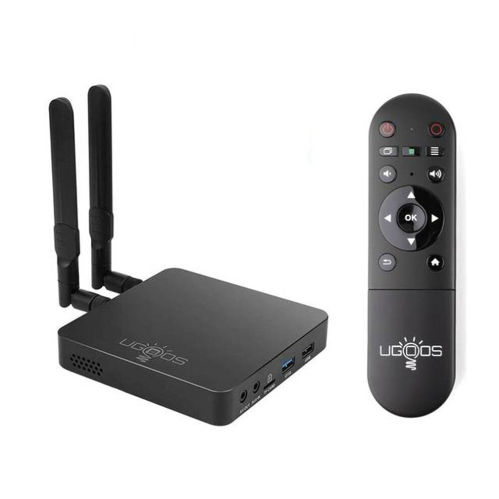 Ugoos Am6b Plus Amlogic S922x J 2.2Ghz 4Gb Lpddr4 32Gb Emmc Wifi 6 Smart Tv Box Android 9.0 Bluetooth 5.0 1000M Ethernet 4K Hd Support Dolby Audio Vi 710954597357