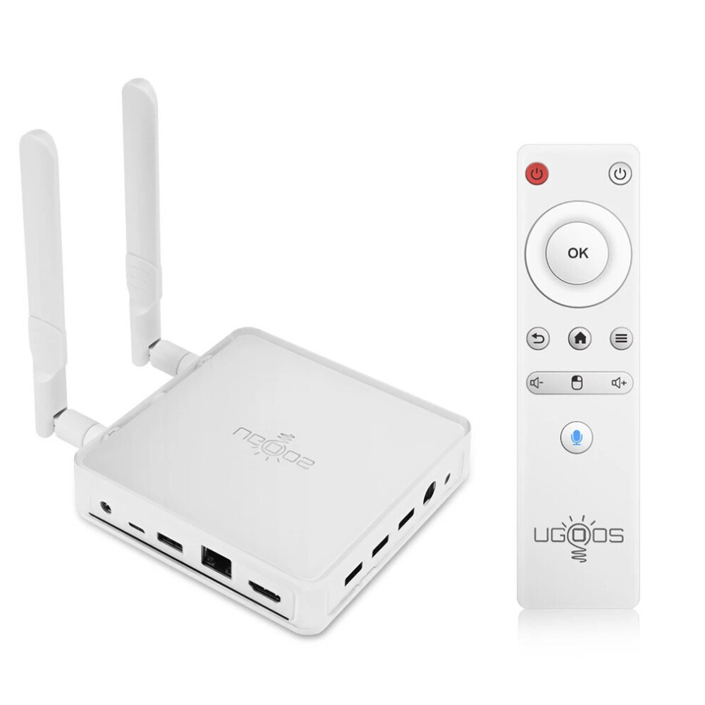 Ugoos Am7 Amlogic S905x4 Android 11 Smart Tv Box Ddr4 4Gb Ram 32Gb Rom Wifi 6 4K Hd Support Av1 Cec Hdr 1000M Bluetooth 5.0 710954597661