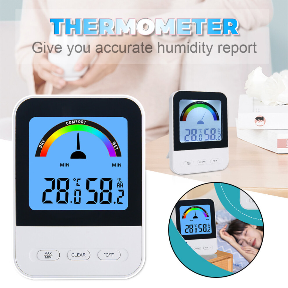 Bakeey SN2055 Digital Household Electronic Thermometer and Hygrometer Indoor Convenient Temperature Sensor Meter Thermometer