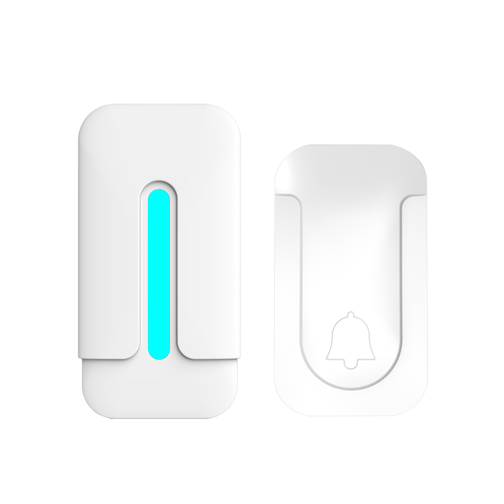 Bakeey Ml A2 433Mhz Wireless Pressing Self Powered Doorbell Long Distance Waterproof Elderly Pager For Smart Home 6900080943584