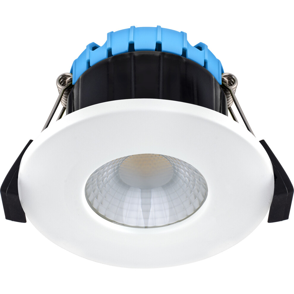 Luceco Smart! Ftype Flat Regressed Dimmable Downlight IP65 580lm 6W