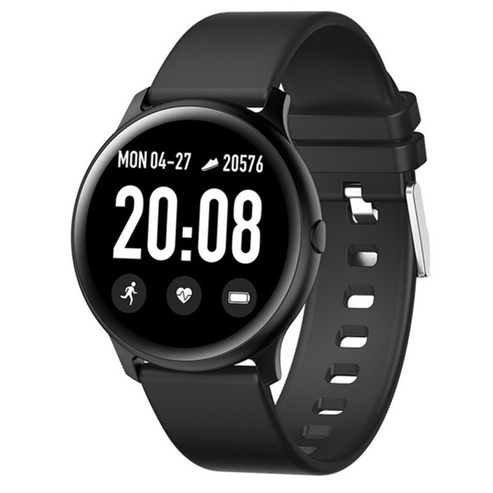 Bakeey Kw19 Full Round Touch Screen Wristband 24 Heart Rate Blood Pressure Oxygen Monitor Smart Watch 825450312202