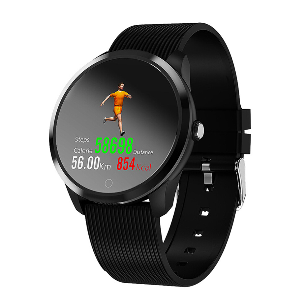 Xanes M01 1.3'' Color Screen Waterproof Smart Watch Find Phone Fitness Sports Bracelet Black/Blue/Silver 5056343914837