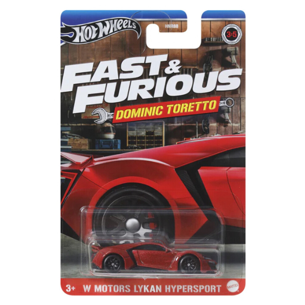 Hot Wheels Fast & Furious - Dominic Toretto: W Motors Lykan Hypersport HRW48