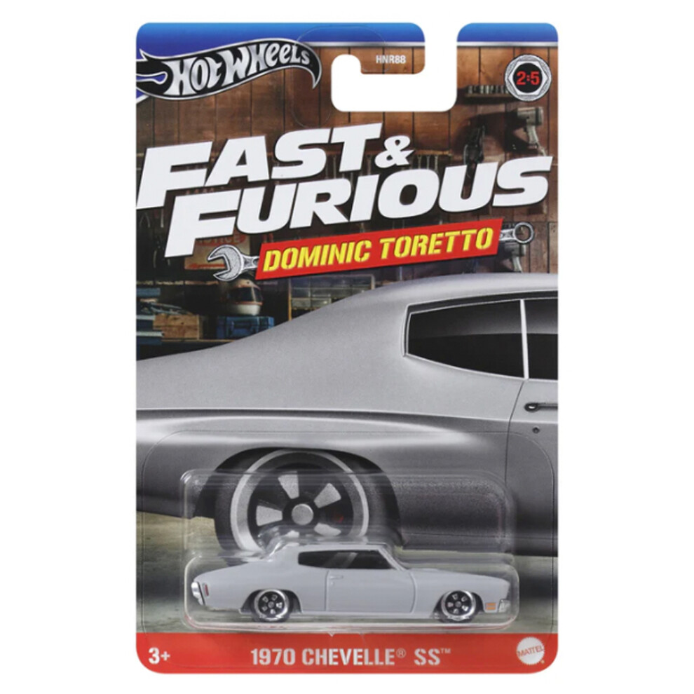 Hot Wheels Fast & Furious - Dominic Toretto: 1970 Chevelle SS HRW47 1:64 Diecast