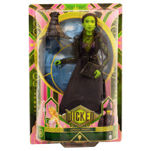 Mattel-Wicked-Puppe Elphaba mit Zubehör und abnehmbaren Kleidungsstücken - Wicked - HXT62