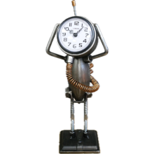 Robot Spaceman Style Portable Desk Bedside Clock