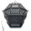 Hexagonal Lattice Steel Fire Pit with Lid, Poker & Log Grate 3