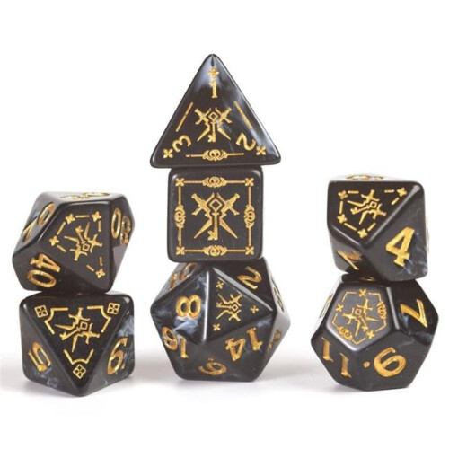 D&D Äventyrstärningar (Rogue Klass: Svart)