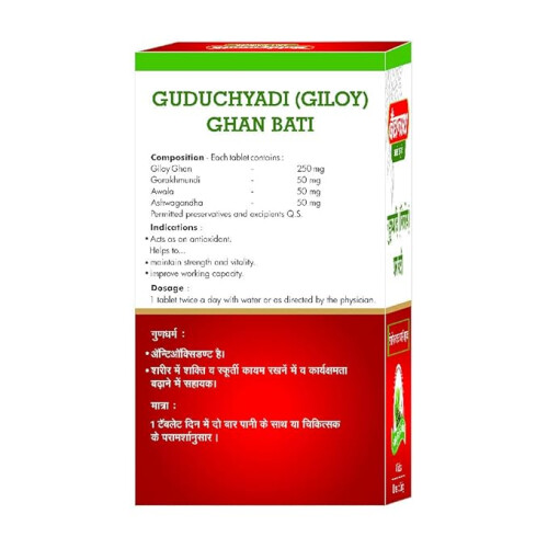 Baidyanath Guduchyadi Ghan Bati comprimés  60 pièces 1