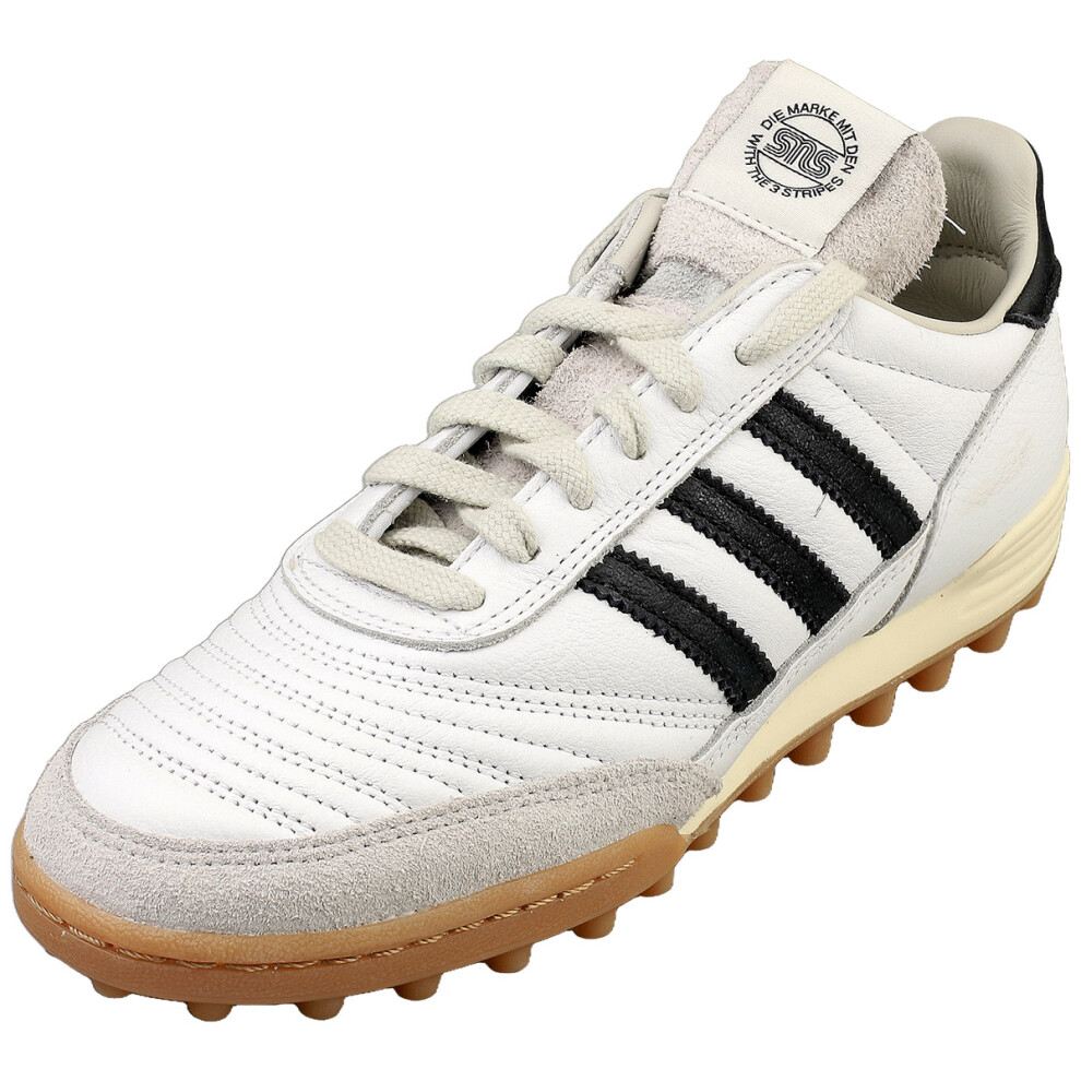 (7.5) adidas Mundial Team Mens Casual Trainers in White Black