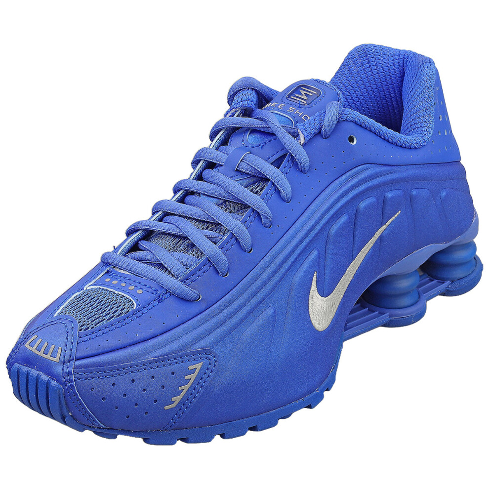 (6.5) Nike Shox R4 Womens Fashion Trainers in Blue