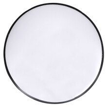 30cm Wide Angle Security Road Mirror Curved for Indoor Burglar Outdoor Safurance Roadway Safety Traffic Signal Convex Mirror?Black?