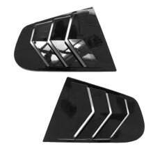 Car Side Window Louver Scoop Cover Vent Carbon Surface Style Spoiler Decorative  For Volkswagen Scirocco 2009-2018