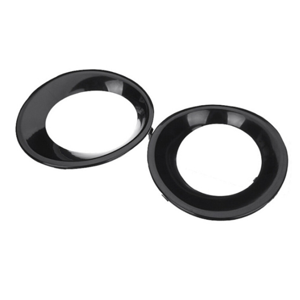 2Pcs Lamp Hood Primed Fog Lamp Trim Driving Cover For-Bmw X3 E83 Lci 2007-2010 Black/Light 4851142712568
