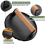 Burger Press 7Inch Round Cast Iron Smash Bacon Press Meat Steak with Wood Handle for Griddle, Sandwich, Nonstick Pan 3