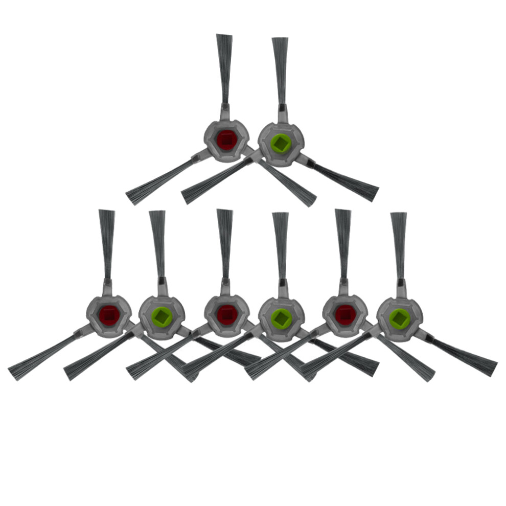Melitt 8 Pcs Replacement Parts Side Brush For Ecovacs Deebot Ozmo U2 Dgn22 U2 Pro Robot Vacuum Cleaner Accessories