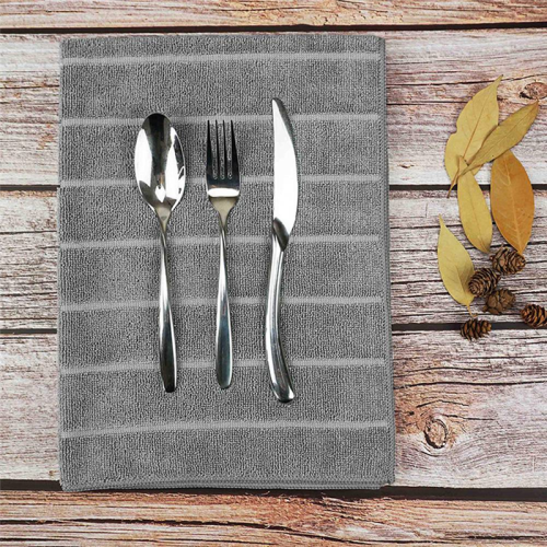 Microfiber Dish Towels - Soft, Super Absorbent and Lint Free Kitchen Towels - 8 Pack 2