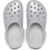 Crocs (Silver, 8 (Adults')) Crocs Classic Glitter Thermoplastic Atmosphere Clogs 6