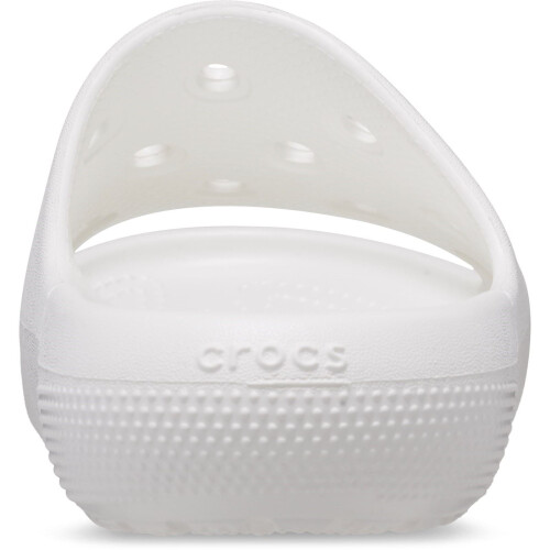 Crocs (White, 10 (Adults')) Crocs Classic Slide Thermoplastic White Slides 2