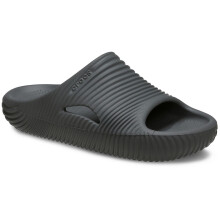 (Grey, 4 (Adults')) Crocs Mellow Tide Recovery Thermoplastic Slate Grey Slides